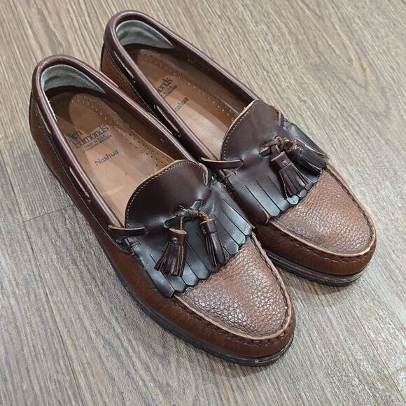 Allen Edmonds Nashua Tassel Loafers 1l - Picture 1 of 9